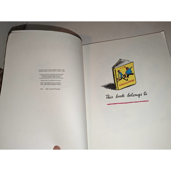 Lot of 11 Vintage 1950 - 2002 Curious George PB Books Rare Collectible - Picture 12 of 14